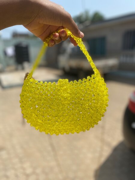 Sunset yellow Bag