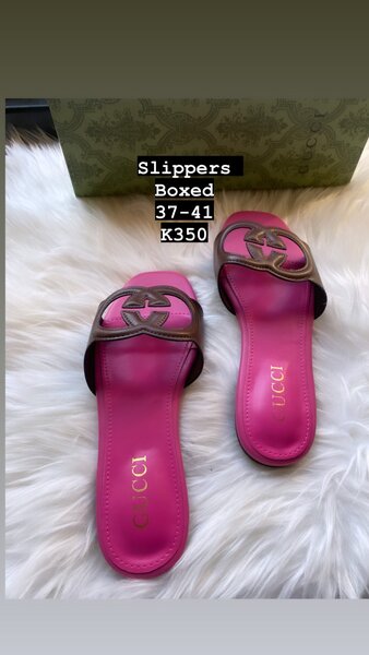 Bag, slippers