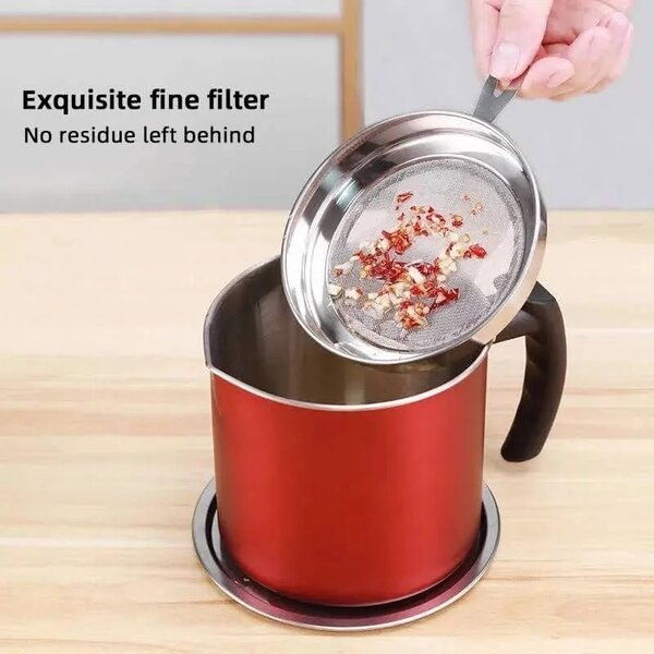 Oil filter cup