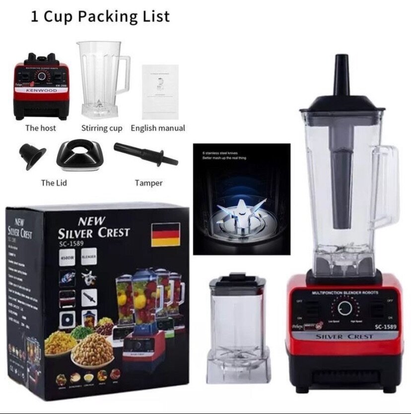 Silver crest commercial blender
