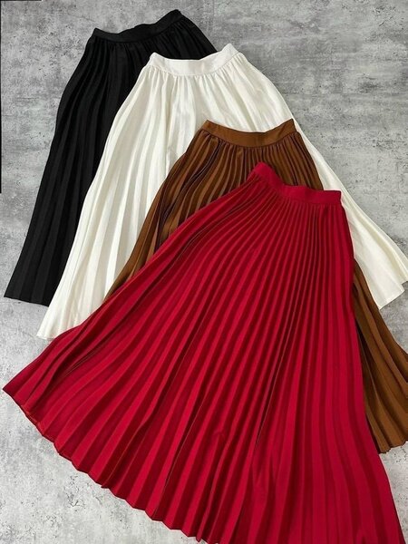 Pleated skirts