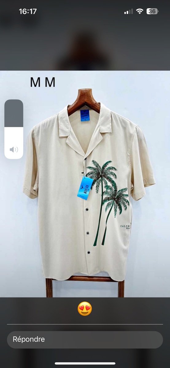 Chemise pour homme