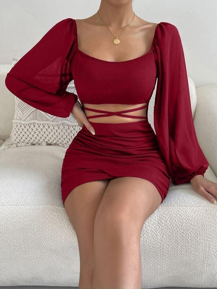 Robe élégante moulante
