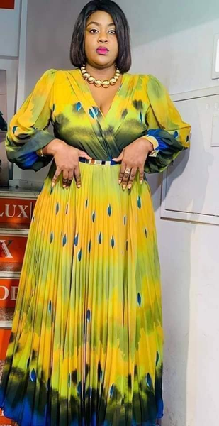Robe jaune