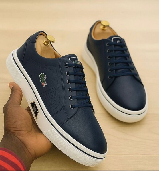 Sneakers en cuir décontractées