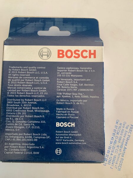 Bougie bosch