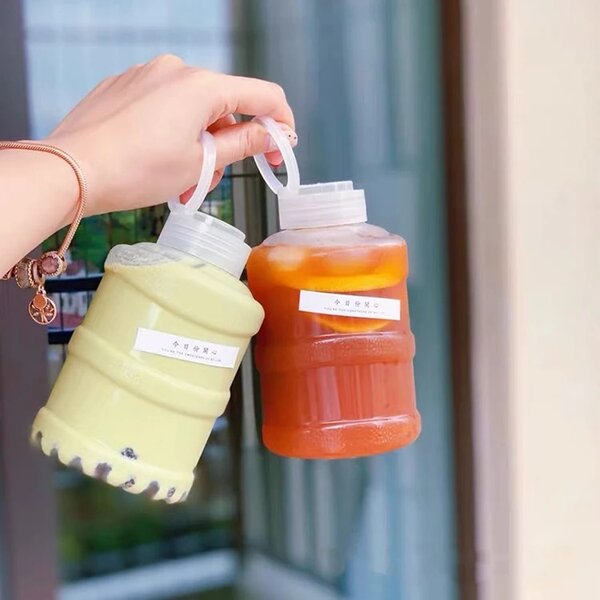 Juice bottles