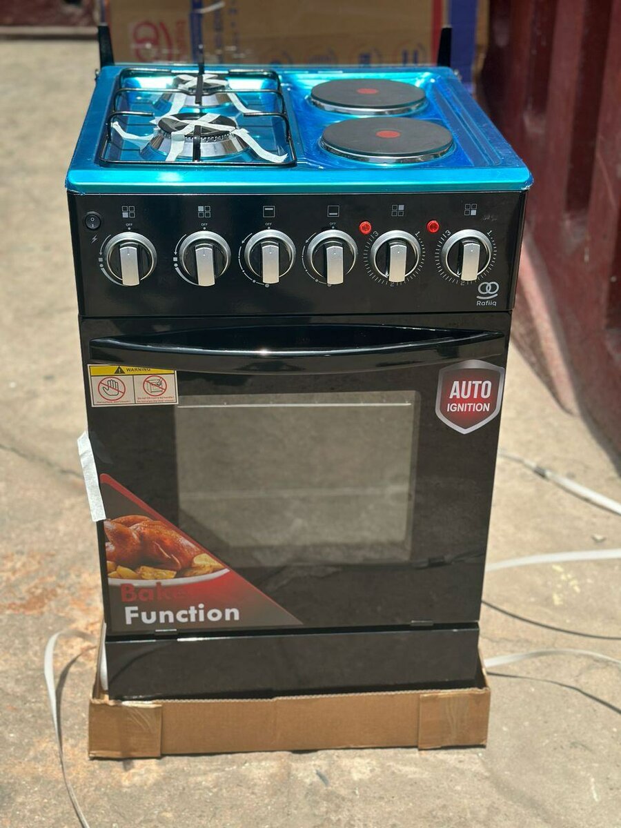 Rafiq 2 electric 2 gas oven