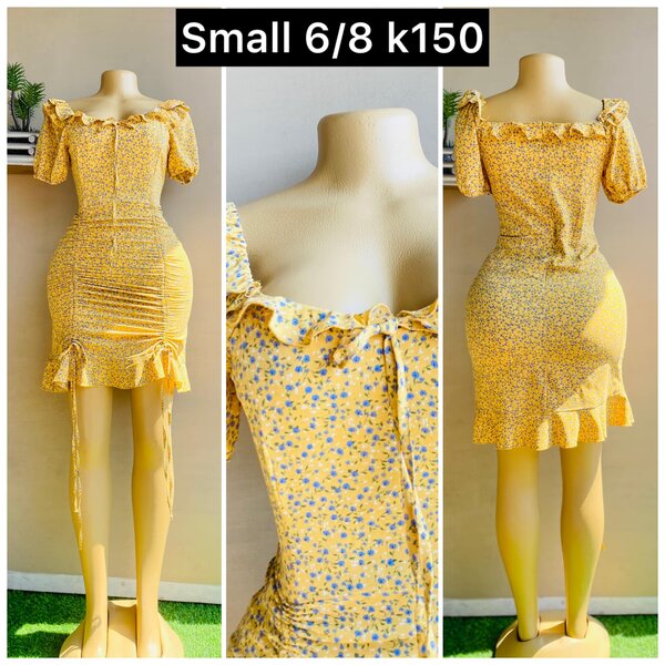 yellow dress