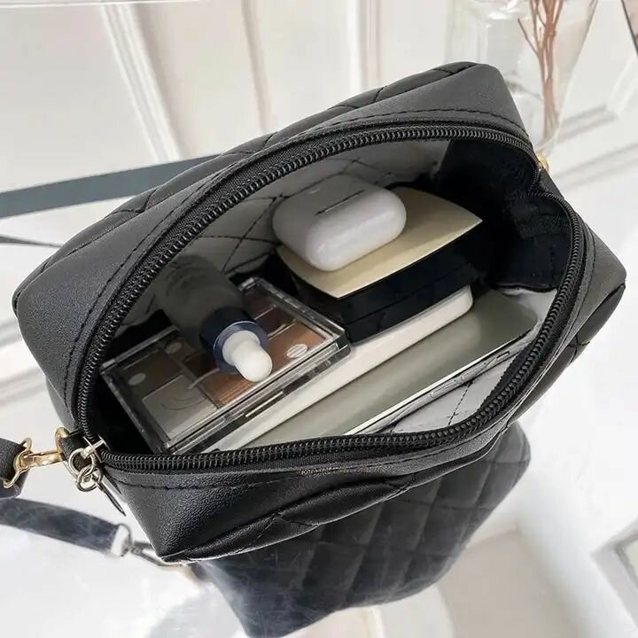 Sac à bandoulière matelassé