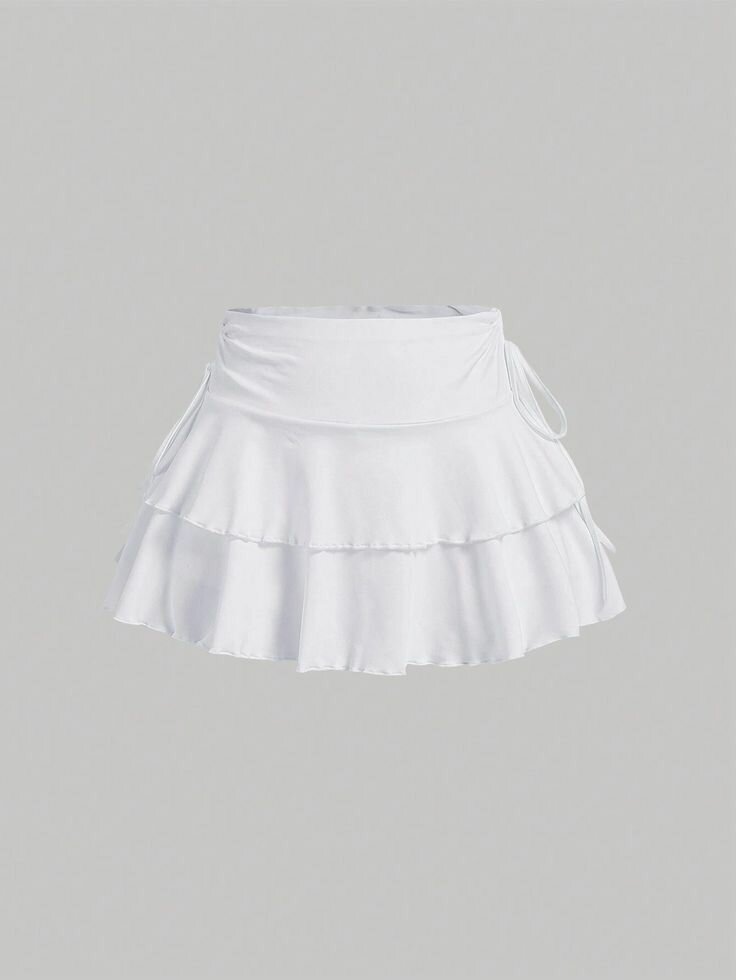 Jupe Plissée Blanche Élégante