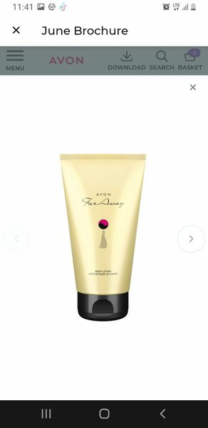 Avon body lotions