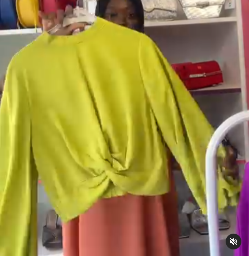 Blusa yellow