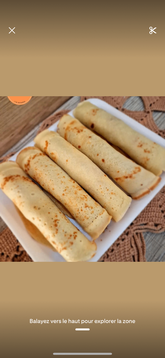 Crêpe nature