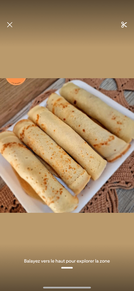 Crêpe nature