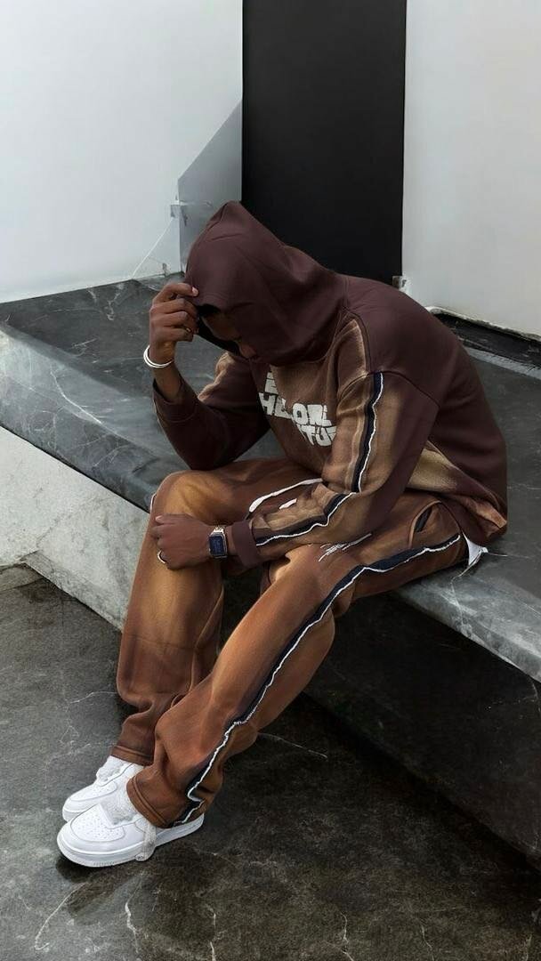 Ensemble décontracté à capuche tendance