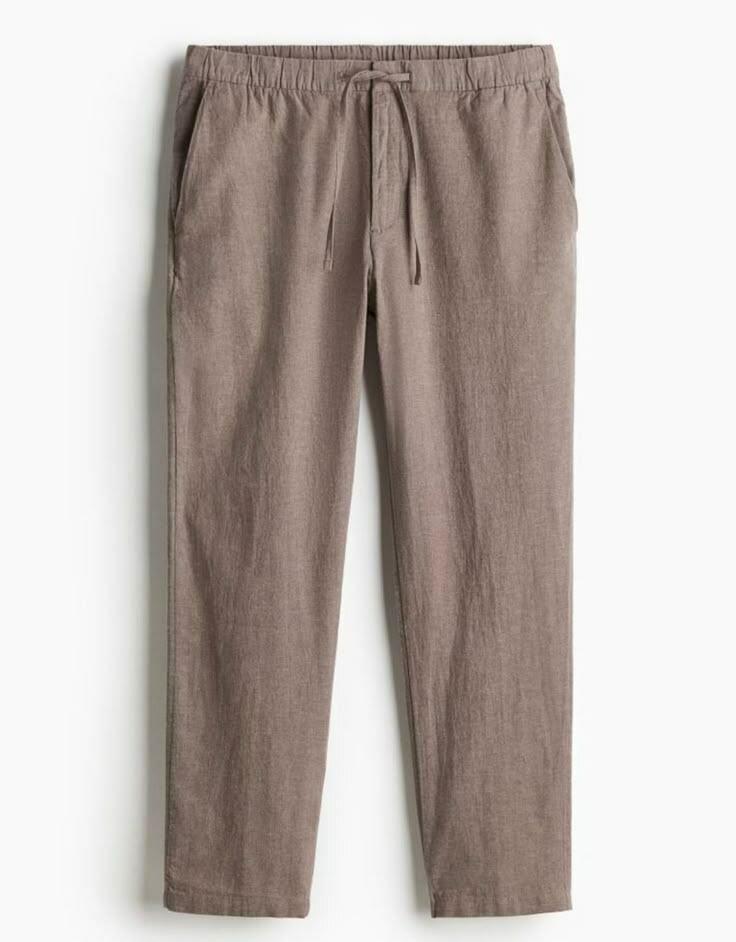 Pantalons en lin légers homme