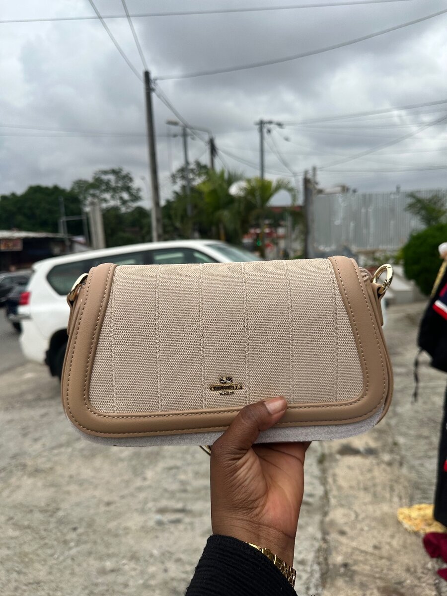 Sac à main élégant beige