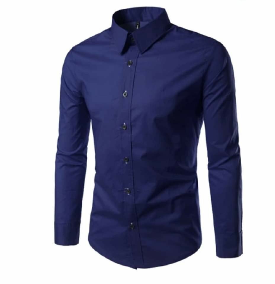 Chemise Homme Élégante Bleue