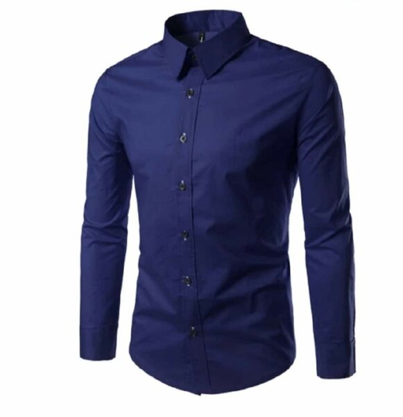 Chemise Homme Élégante Bleue