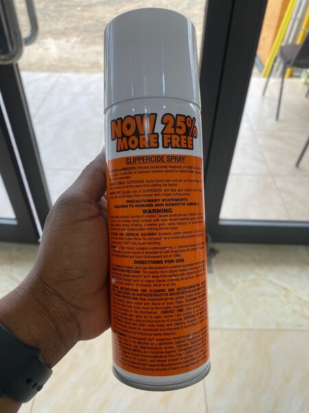 Clippers spray