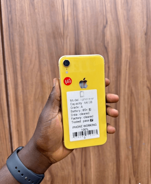 iPhone XR Jaune 128GB