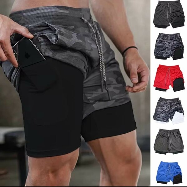 Short 2 en 1 avec poche