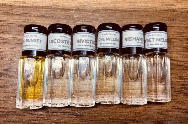 Men's and women's oil perfumes