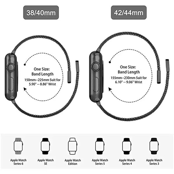 Bracelet en acier inoxydable 42/44/45/49MM