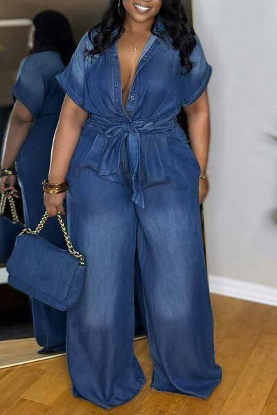 Chic combinaison jeans