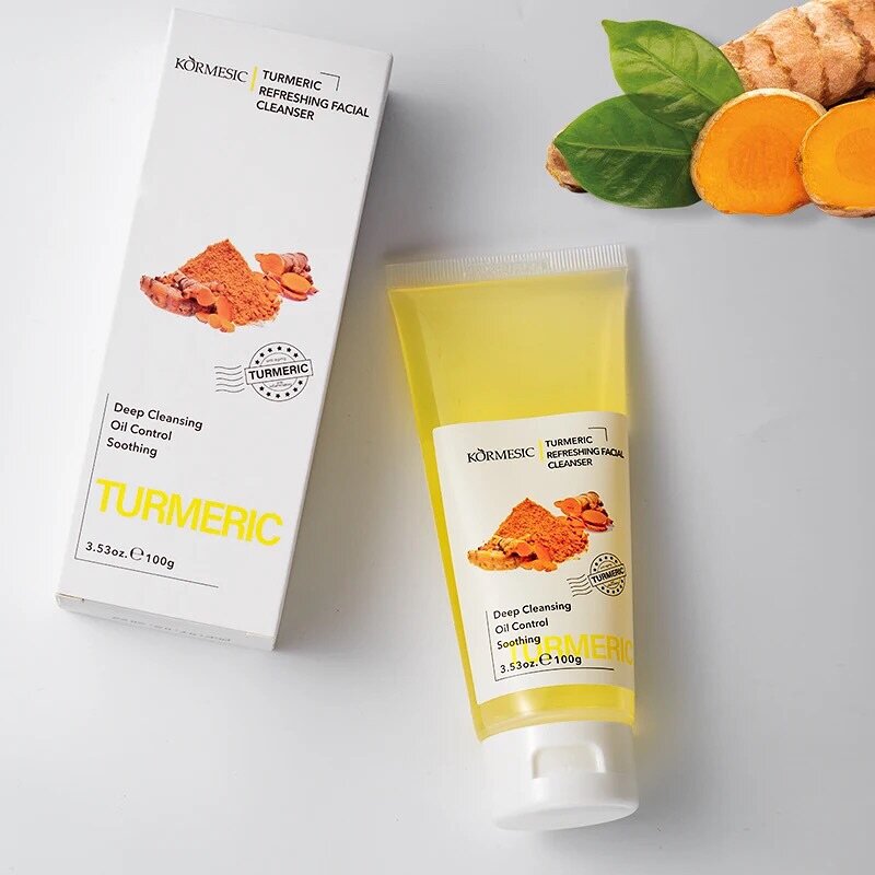 Tumeric gel wash