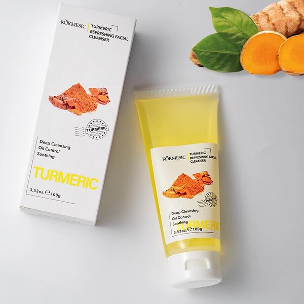 Tumeric gel wash