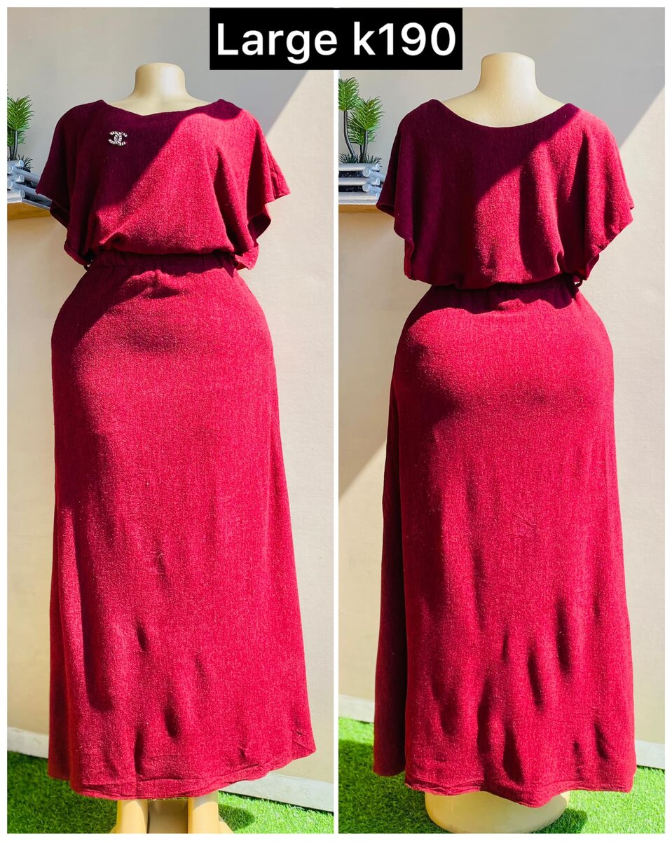 red dress
