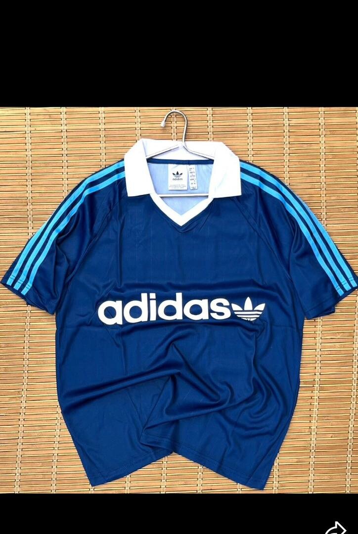 Maillot rétro Adidas bleu