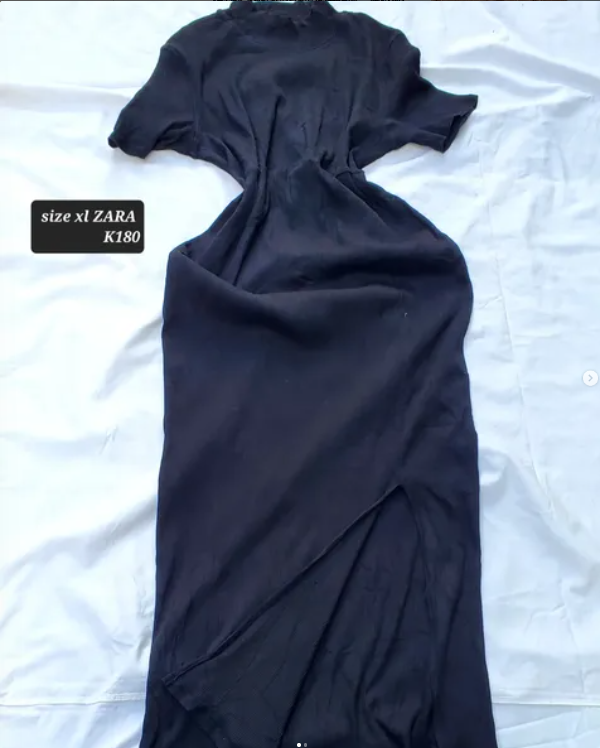 black dress