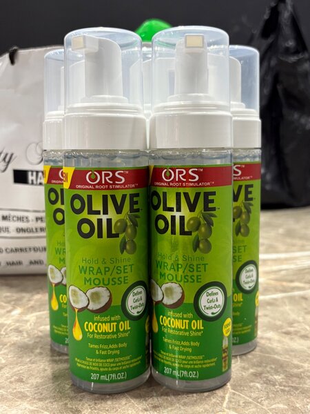 Mousse olive oil
