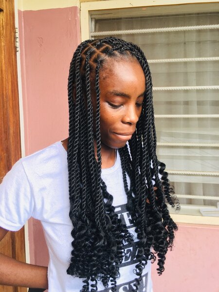 Knotless twist