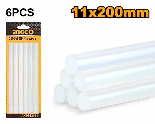 Bâtons de colle 11x200mm 6PCS