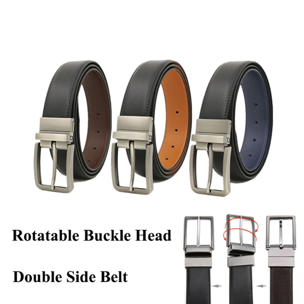 Ceinture réversible à boucle pivotante