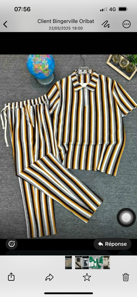 Complet pantalon hommes