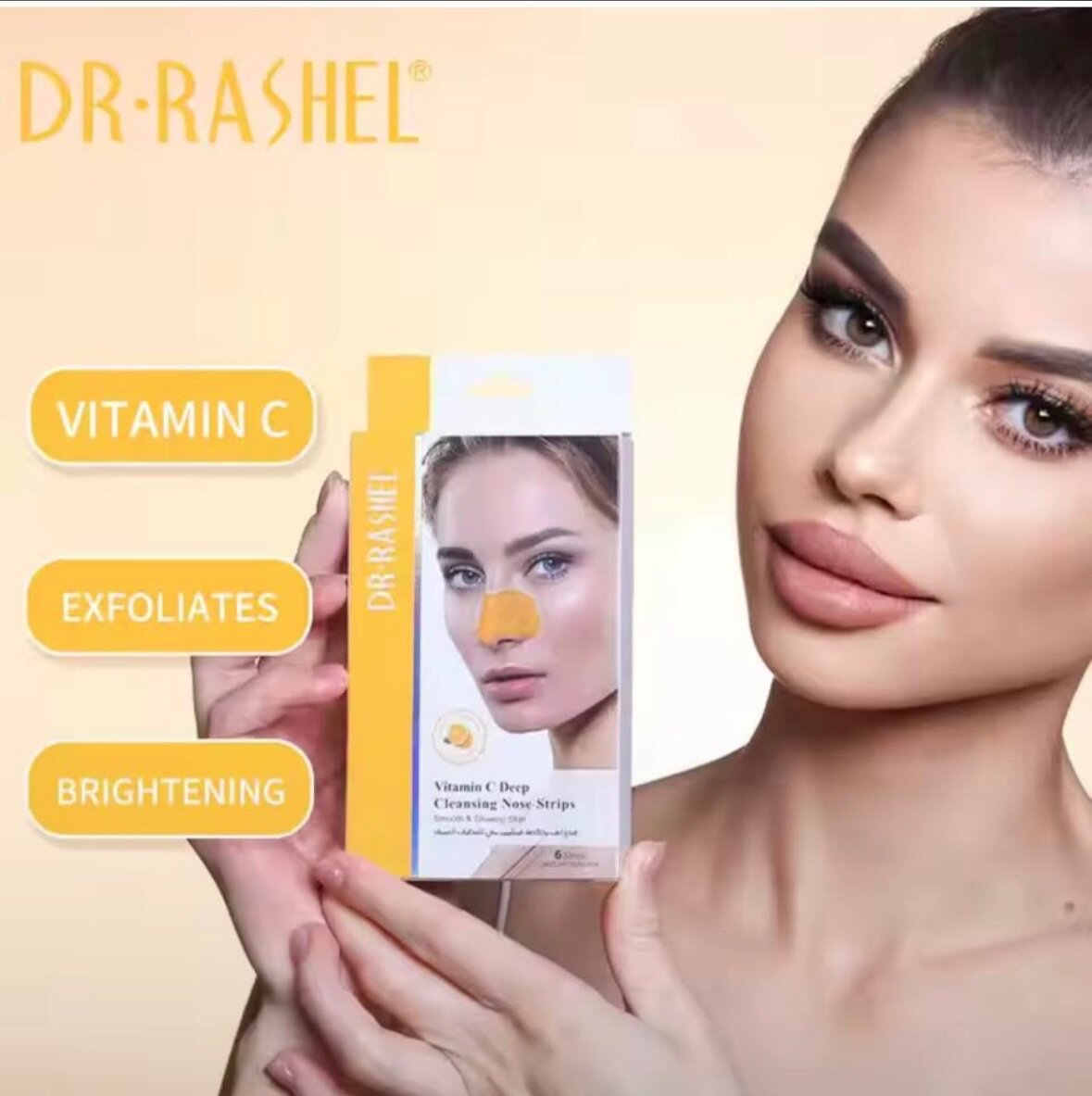 Dr Rashel Bandes Nez Exfoliantes