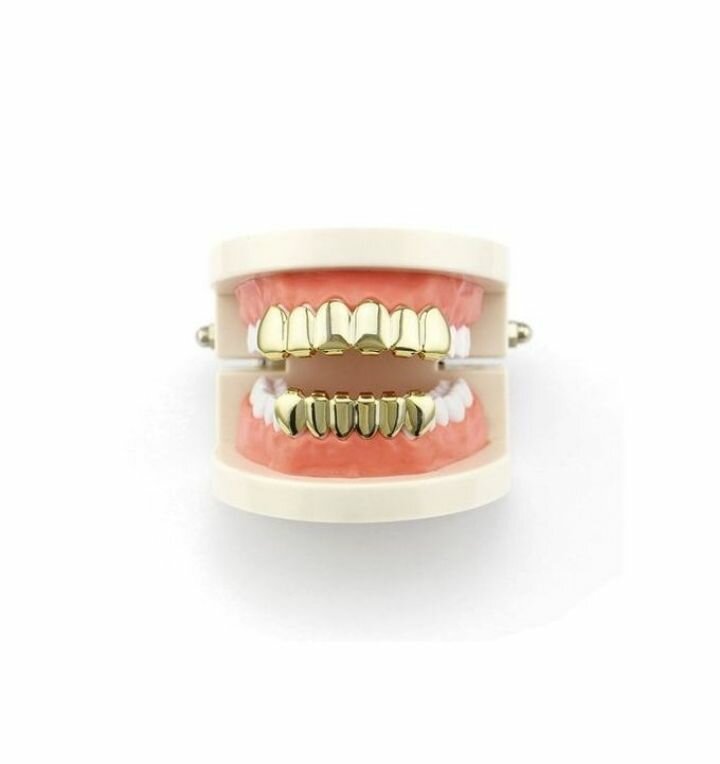 Dentier HipHop Or