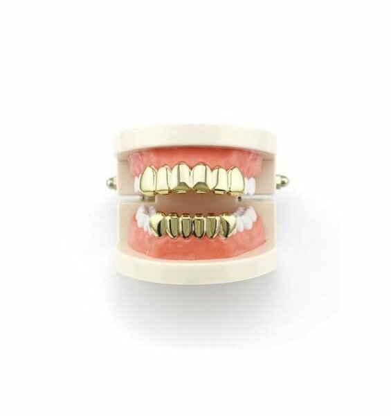 Dentier HipHop Or