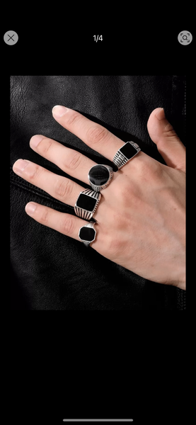 Bagues pour hommes élégantes
