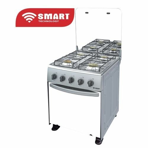  Mini Four Silver Smart 4 Feux Inox
