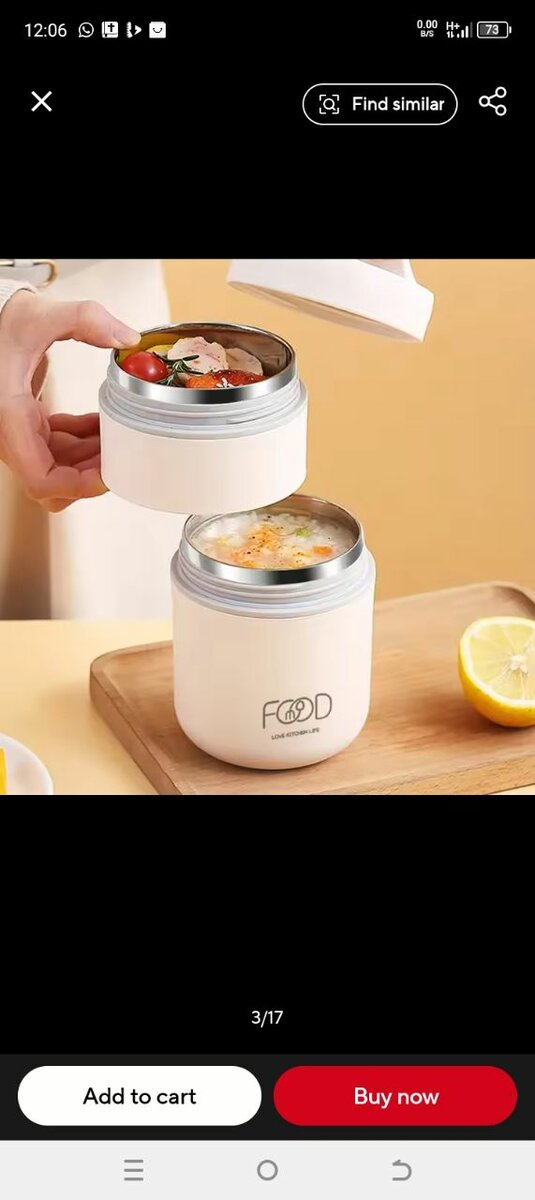 Lunch box and bag
