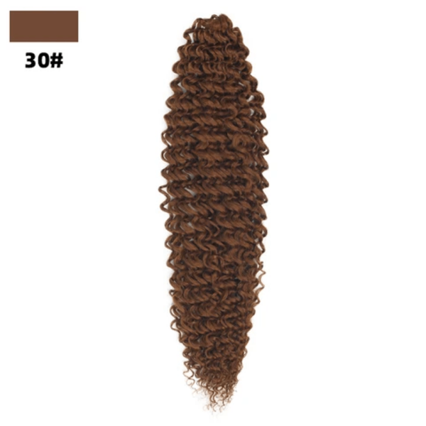 Deep twist hair
