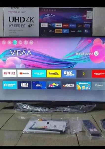 TV Smart UHD 4K 43" Vidaa