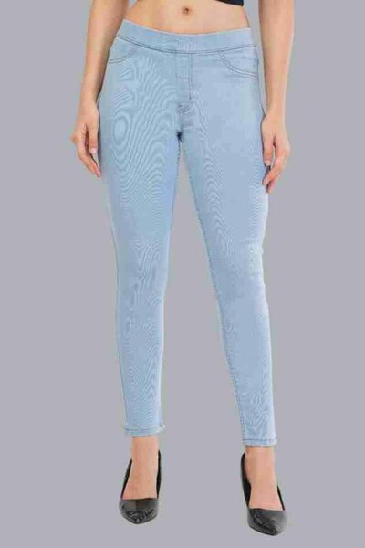Stretchy Leggings In Dark Grey