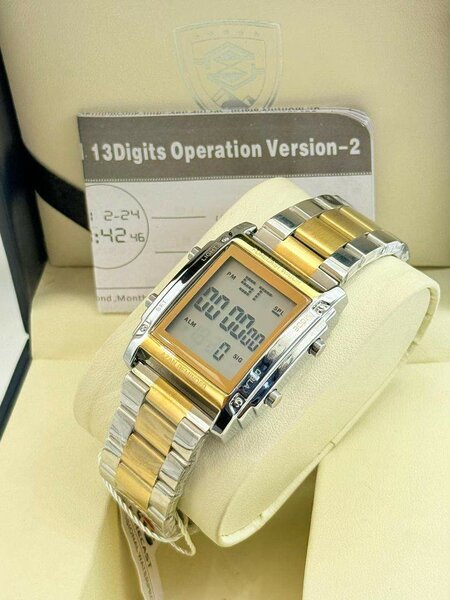 Montre Delux Homme Bicolore
